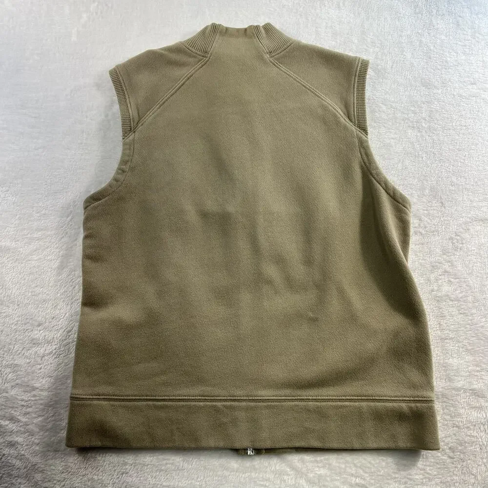 VTG Y2K Nike XS Vest Full Zip Sleeveless Fleece Pockets‎ Outdoor Casual Grunge
